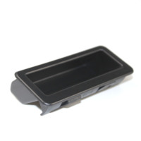 Poignée de porte coulissante encastrée en plastique noir invisible pour porte coulissante moderne de grange