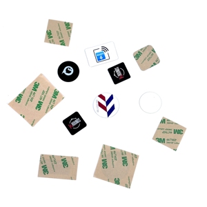 แท็ก NFC โซเชียลมีเดียแบบกำหนดเองของ GSC รุ่น TAG215 สติกเกอร์ RFID ฉลาก NFC อัจฉริยะสำหรับนามบัตรดิจิทัลและรีวิว Google - Product Image 3