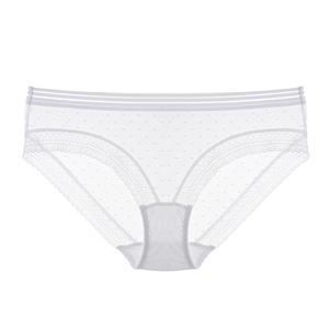 Ropa Interior Femenina de Cintura Baja, de Malla y Encaje, Sexy, Transparente, de Nailon, que Cubre la Cadera, Transpirable, Ecológica, de Secado Rápido y sin Costuras - Product Image 6