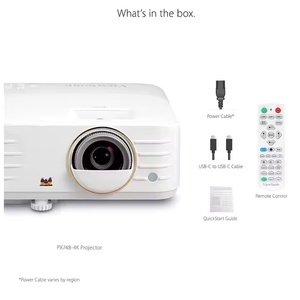 <span class=keywords><strong>Viewsonic</strong></span> เครื่องฉายอัจฉริยะระบบ HD 4000ลูเมน PX701-4K PX748-4K <span class=keywords><strong>240</strong></span> <span class=keywords><strong>Hz</strong></span> พร้อมโปรเจกเตอร์อินเตอร์เฟสไร้สาย - Product Image 4