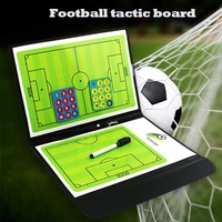 Pizarra Táctica Magnética de Fútbol YOTO STB-01 OEM, Accesorios de Primera Calidad, PVC Negro para Estrategia de Entrenamiento