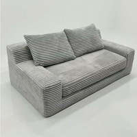 Sofá Cama Chesterfield Moderno y Compacto en Forma de L, 2 en 1, Tapizado en Terciopelo Gris, Convertible, de Dos Plazas, Lavable, Plegable y Duradero
