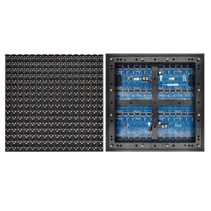 2021 nóng bán p16mm đầy đủ màu sắc màn hình hiển thị <span class=keywords><strong>LED</strong></span> Chống Thấm Nước Tủ sắt ngoài trời cố định quảng cáo dẫn mô-đun - Product Image 2