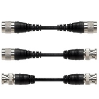 Cable Coaxial RG58 BNC macho a BNC macho, Conector de extensión recta