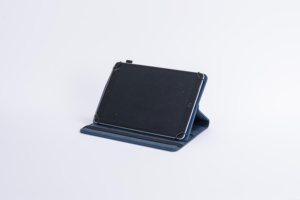 Funda Universal para Tableta de 10 Pulgadas con Patrón de Grano de Lychee de Estilo Circular Grande, Incluye <span class=keywords><strong>IPad</strong></span>, Anillo Protector de Goma de PU Duradero - Product Image 3