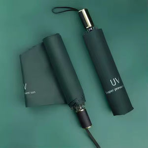 Paraguas Plegable de 3 Secciones Personalizado al por Mayor, con Caja de Regalo, Resistente al Viento, Portátil, Automático, con Protección UV y Logotipo - Product Image 1