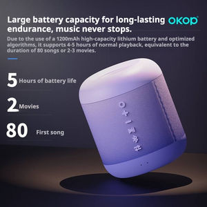 ओकोपो841 थोक सबवूफर आउटडोर पोर्टेबल मैकरन उच्च मात्रा लंबी बैटरी जीवन 5.3 स्पीकर के लिए नेतृत्व वाली लंबी बैटरी जीवन - Product Image 4