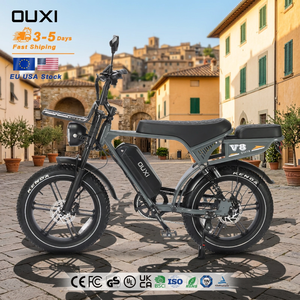 Bicicleta Eléctrica V8 Ultra 250w 48V para Reparto de Comida, Todo Terreno, Largo Alcance, Disponible en Italia - Product Image 1
