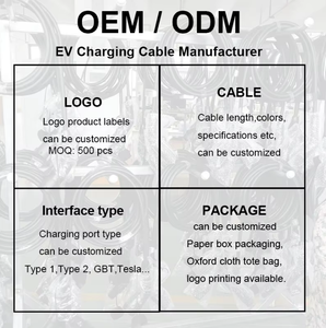 <span class=keywords><strong>Chargeur</strong></span> EV portable de type 2, 16A, 3,5KW, prise Schuko, écran LCD, courant réglable, câble de charge EV domestique - Product Image 5