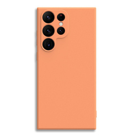 Custodia per Telefono in Silicone Liquido Originale Antiurto per Samsung S24 S25 Ultra Galaxy S22, Custodia Colorata per Android, Vendita all'Ingrosso