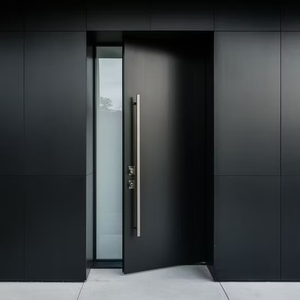 ประตูหมุนอลูมิเนียมสำหรับทางเข้าบ้านเพื่อความปลอดภัยที่ทันสมัย - Product Image 2
