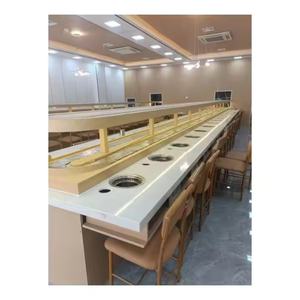 Automatische Transportmachine Voor Sushi Draaiapparatuur Roterende Kleine Hete Pot Transportband Aangepast Sushi Transportbandsysteem - Product Image 4