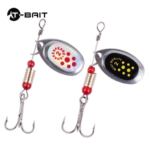 Lames cloche forme métal cuillère Spinner pêche Spinner leurres avec hameçons aigus 6cm 3g Luia rotatif métal paillettes bionique appât - Product Image 2