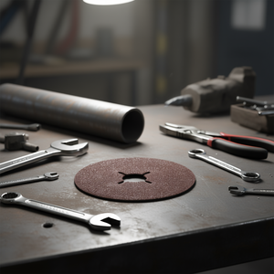 Ttake Ab1070 Corundum Fiber <b>Disc</b> 180x22 Mm Sanding <b>Disc</b> For <b>Metal</b> Grinding - Product Image 3