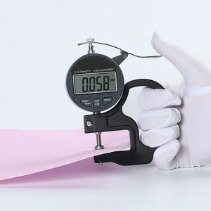 Instrument de jauge d'épaisseur à affichage numérique industriel Core 0.001mm de précision pour le cuir de tissu de film de papier - Product Image 1
