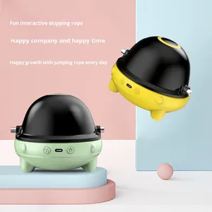 Machine à <span class=keywords><strong>sauter</strong></span> à la <span class=keywords><strong>corde</strong></span> électrique intelligente en plastique ZD pour enfants avec <span class=keywords><strong>musique</strong></span> et fonctions de fitness à télécommande - Product Image 3