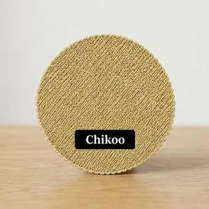 Tissu en maille côtelée polyester Chikoo, extensible et texturé, pour vêtements de mode, robes, hauts et autres vêtements. - Product Image 1