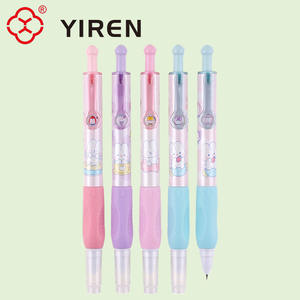 Yiren प्यारा खरगोश कार्टून फाउंटेन पेस्टल रंग चिकनी लेखन बच्चों पसंदीदा स्टेशनरी - Product Image 4