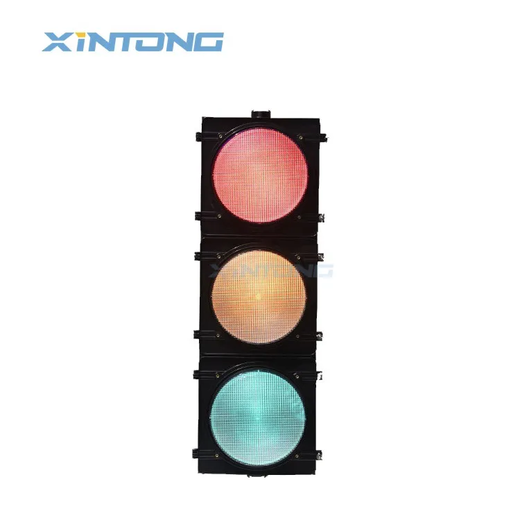 XINTONG Sécurité routière Rouge Jaune Vert Couleur Feux de circulation Télécommande Feux de circulation LED En vente