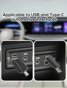 2024 Mini adaptateur sans fil Convertir <span class=keywords><strong>CarPlay</strong></span> filaire en <span class=keywords><strong>Apple</strong></span> <span class=keywords><strong>Carplay</strong></span> sans fil et Android Auto sans câble - Product Image 4