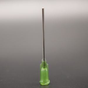 เข็มล็อกลูเออร์ขนาด14นิ้วเข็มจ่ายหัวเข็มพลาสติก UV ยาว1.5นิ้ว - Product Image 1