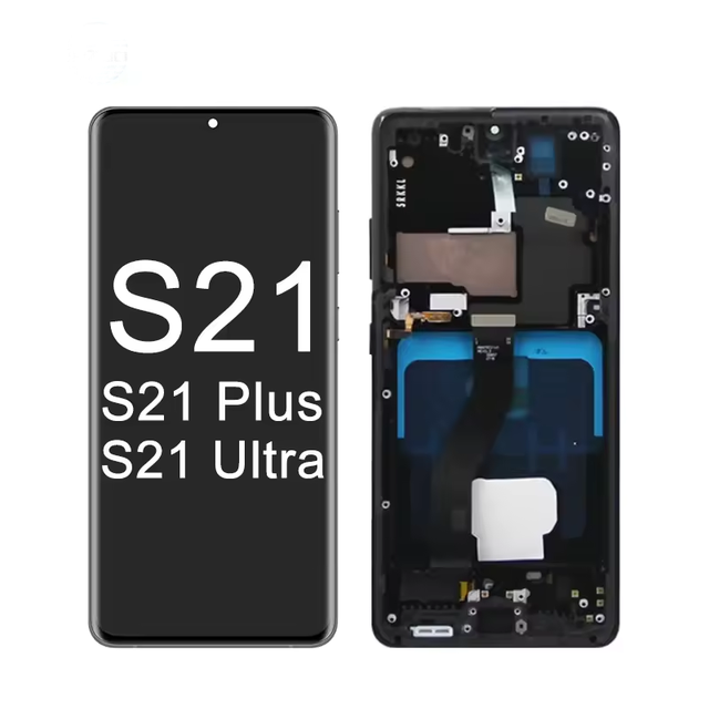 Wholesale High Quality Original Touch Digitizer LCD Screen for S21 Ultra 100% Tested 1 Year Warranty
