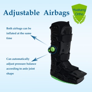 Penyangga Kaki dan Pergelangan Kaki Medis yang Dapat Disesuaikan, Sepatu <span class=keywords><strong>Walker</strong></span> yang Nyaman untuk Keseleo Kaki - Product Image 3