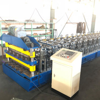 Machine de formage à froid de tôles de couverture à double couche pour l'Afrique du Sud