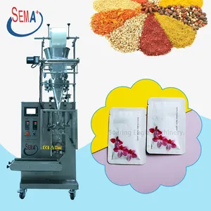 Food application coffee powder automatic straight corner packaging machine straight angle bag Sachet packing machine