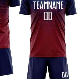 ชุดเสื้อฟุตบอลระบายอากาศได้ดี แขนสั้น แห้งเร็ว สำหรับฝึกซ้อมและแข่งขัน เหมาะสำหรับผู้ชายและเยาวชน - Product Image 2