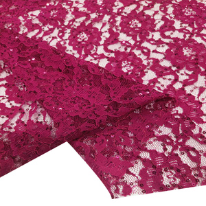 Prezzo basso di trasporto del campione di tessuto di pizzo rosso bordo nigeria lacci francese - Product Image 3