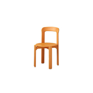 Silla de comedor de madera maciza de nuevo diseño nórdico, apilable de lujo Retro para el hogar, cocina, Hotel, banquete, escuela - Product Image 6