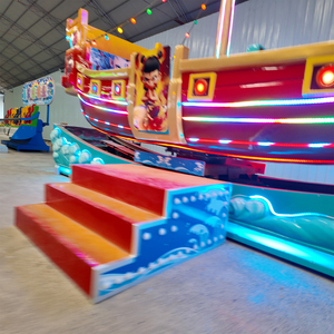 Atracción Eléctrica de <span class=keywords><strong>Barco</strong></span> <span class=keywords><strong>Pirata</strong></span> para Parques Temáticos Comerciales, Equipo de Diversión Infantil para Exteriores - Product Image 5