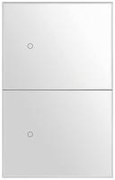 Interruptor de Pared Inteligente Tuya Smart Life ZigBee 3.0, 118, 2 Botones, 1 Vía, Panel de Botones para PC con Control por Voz