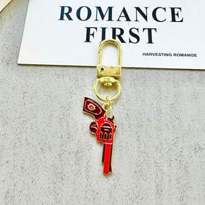 พวงกุญแจโลหะรูปคาวบอยตะวันตก สีแดงทอง ลายหัวกระทิง พร้อมรองเท้าบูท ดีไซน์สร้างสรรค์ น้ำหนักเบา สำหรับห้อยกระเป๋า - Product Image 6