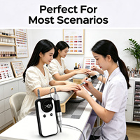 Polisseuse à ongles rechargeable professionnelle portable Mini perceuse à ongles électrique avec affichage