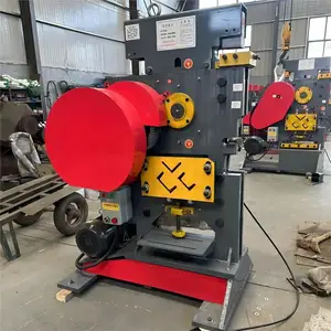 Máquina comum multi-funcional combinada do perfurador e da tesoura da máquina do trabalhador do ferro do corte do ângulo pequeno para a venda