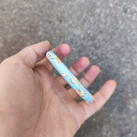 Bracelet Cloisonné Tendance en Émail Ouvert et Filigrane