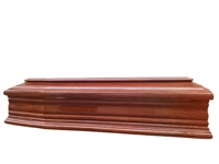 Ataúd Ecológico Biodegradable de Estilo Europeo Personalizado para Funerales, Venta al por Mayor, Uso para Adultos, Capacidad de 220 Pulgadas Cúbicas