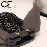Fibre de carbone PA6 LCF50 à haute rigidité pour pales de drones de prospection géologique, fibre de carbone recyclée