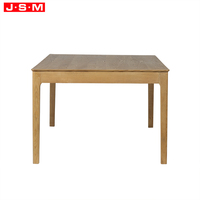 Table à manger rectangulaire en bois de luxe, très vendue, facile à nettoyer, 6-8 places, design extensible et sécurisé