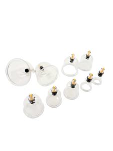 Juego de Ventosas de Alta Calidad en Oferta, Ventosas de Silicona Transparentes para Masaje Médico Chino, para Celulitis Corporal - Product Image 1