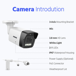 ANNKE 3K 5MP PoE <strong>IP</strong> <strong>Camera</strong> Smart Dual Light Microphone Audio Outdoor CCTV Network <strong>Camera</strong> - Product Image 5