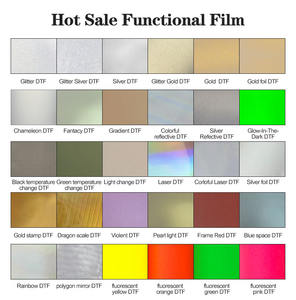 Pelage à froid 30cm x 100 m 30cm 45cm 60cm 100 mètres Film de transfert DTF PET souple à effet dégradé Vente en gros - Product Image 4