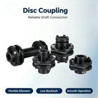 Accouplement à diaphragme SFS, couple élevé, élastique, en acier résistant à la corrosion, personnalisable OEM, compensation de désalignement