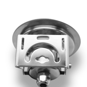 Ánh sáng dưới nước 5W RGB <span class=keywords><strong>DMX512</strong></span> IP68 không thấm nước DC24V 316L thép không gỉ có thể điều chỉnh cho hồ bơi đài phun nước chiếu sáng cảnh quan - Product Image 5