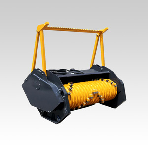 वन ब्रश पेड़ मल्चर स्किड स्टीड लोडर लगाव वानिकी मल्चर - Product Image 1