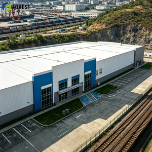 Parque Logístico de Estructura de Acero, Instalación de Almacenamiento a Granel Aislada Profesional, Almacén Prefabricado para Cadena de Frío - Product Image 1