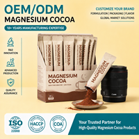 Mélange de boisson au cacao et au magnésium en sachet, OEM ODM, marque privée, vente en gros, haute qualité, stock disponible, pour le sommeil quotidien des femmes