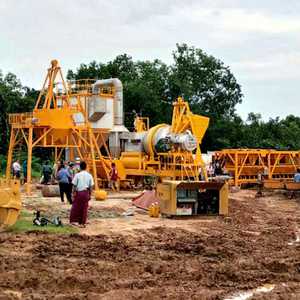 Impianto Mobile di Miscelazione Asfalto a Doppio Tamburo SLHB-30, Capacità 30tph, Impianto Mobile Mini per Miscelazione Asfalto - Product Image 1